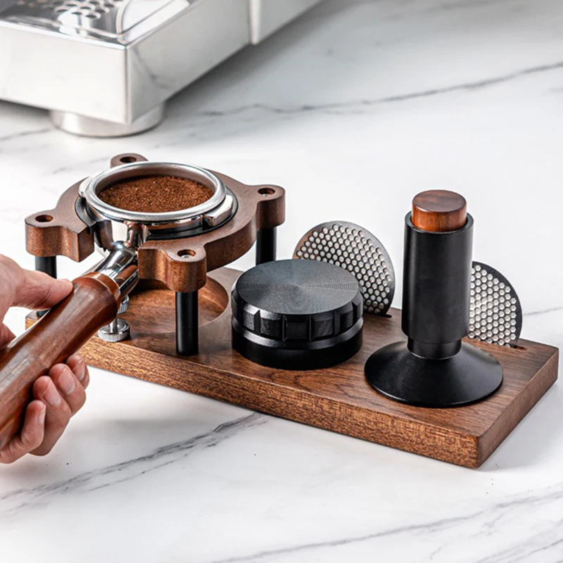 Espresso Tamper Set - Support de Tamper à Café en