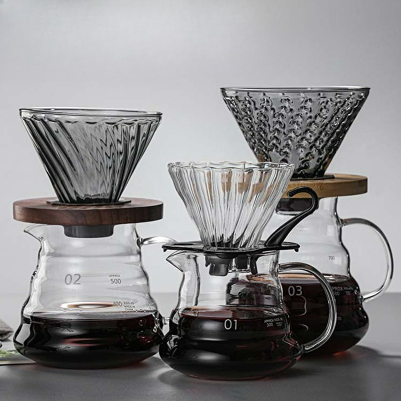 Coffee Equipment Camping - Ensemble de cafetière en verre Borosilicate