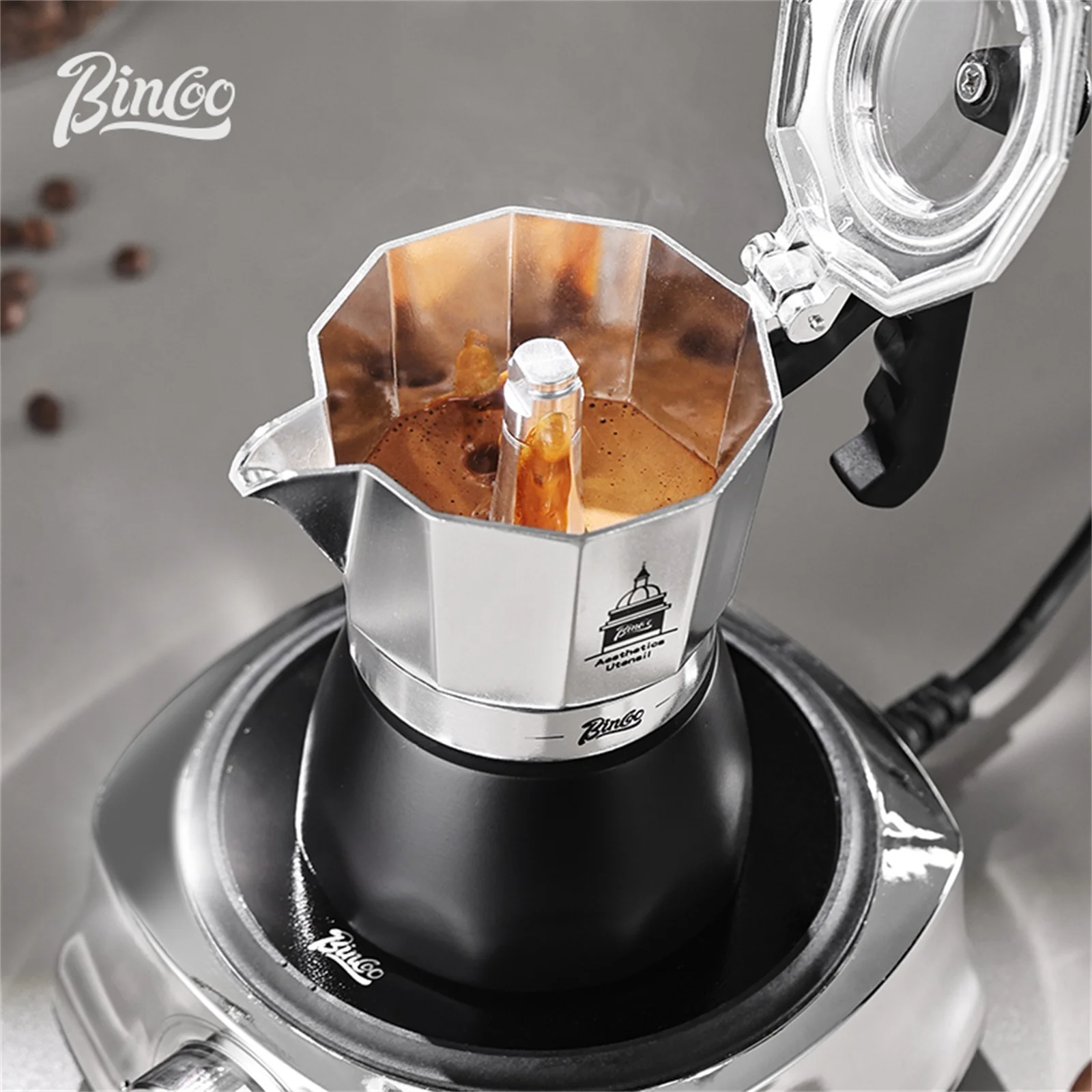 BINCOO Pot Moka à Double Valve - Coffee Equipment For Sale avis et prix