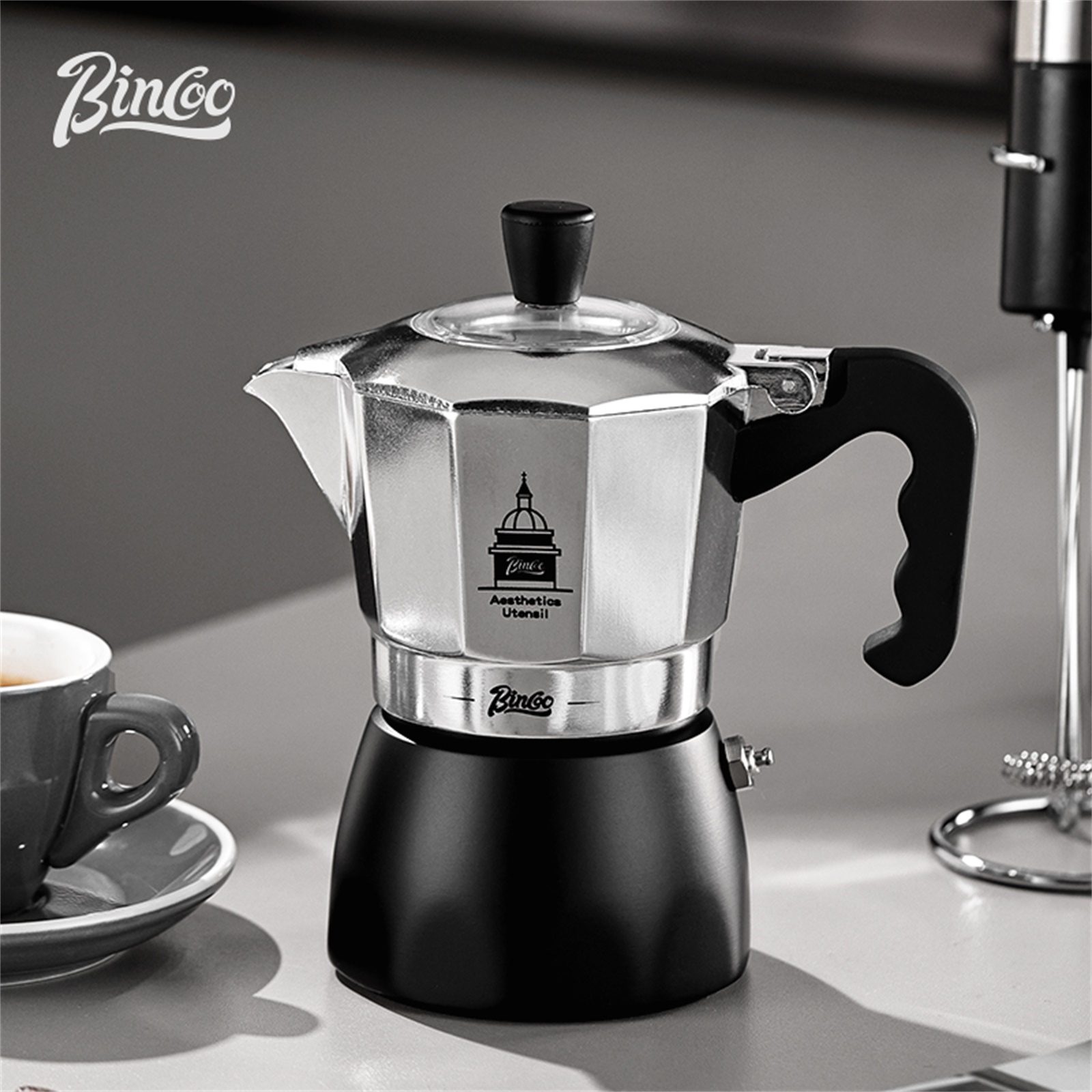 BINCOO Pot Moka à Double Valve - Coffee Equipment For Sale avis et prix