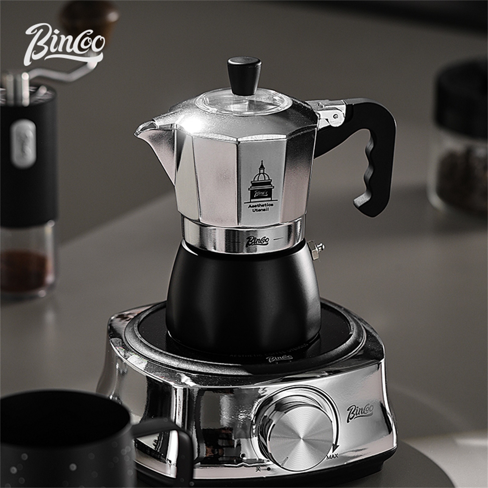 BINCOO Pot Moka à Double Valve - Coffee Equipment For Sale avis et prix