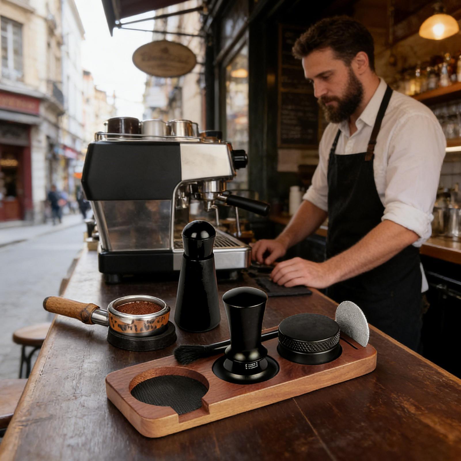 Ensemble tamper et distributeu - Espresso Tamper Set avis et prix