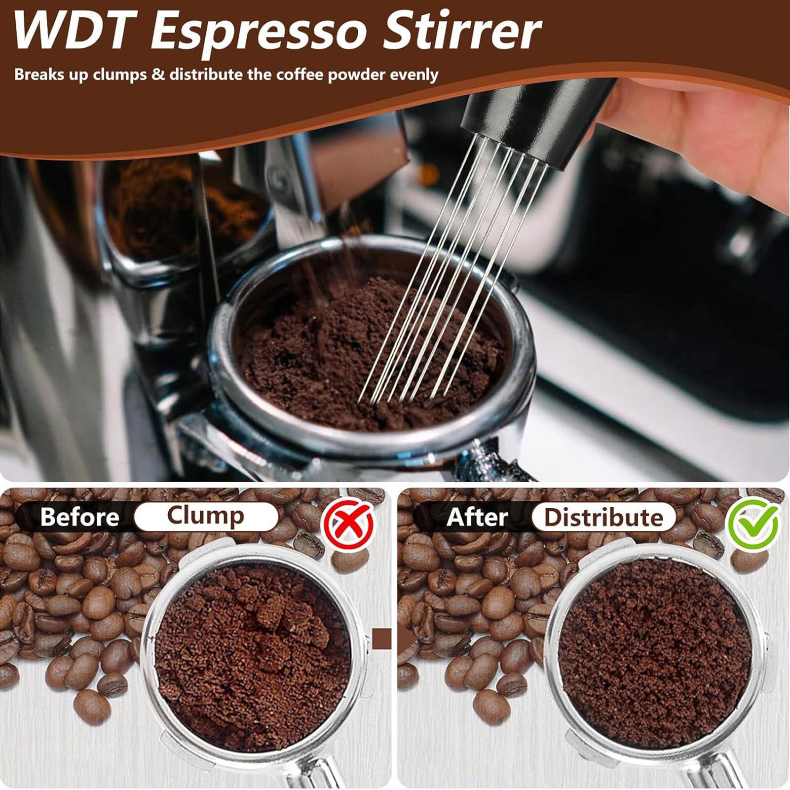 Ensemble tamper et distributeu - Espresso Tamper Set avis et prix