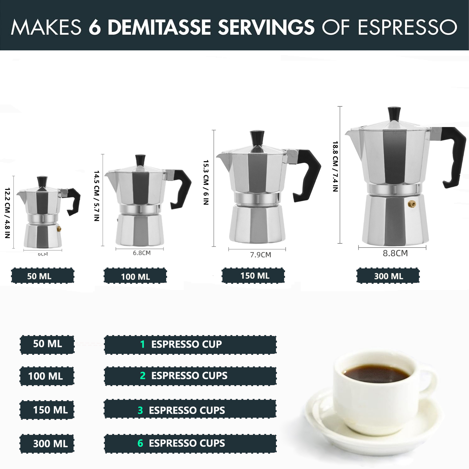 Cafetière Moka Classique en Al - Coffee Equipment For Sale avis et prix