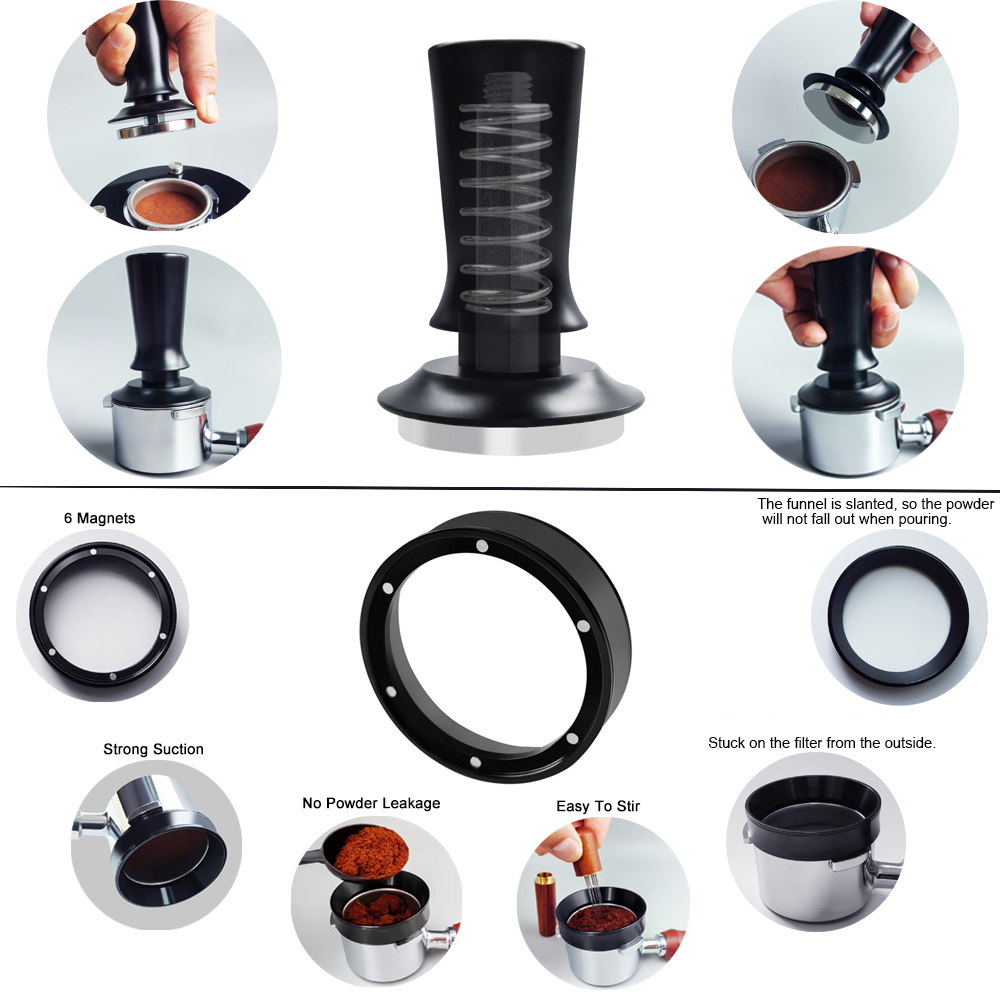 Doseur à expresso 51/53/58mm,  - Espresso Tamper Set avis et prix