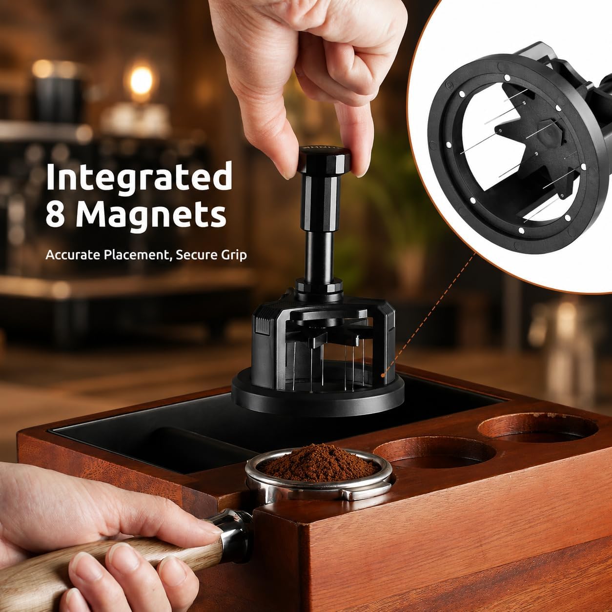 Outil WDT pour café 51/53/58 m - Espresso Tamper Set avis et prix