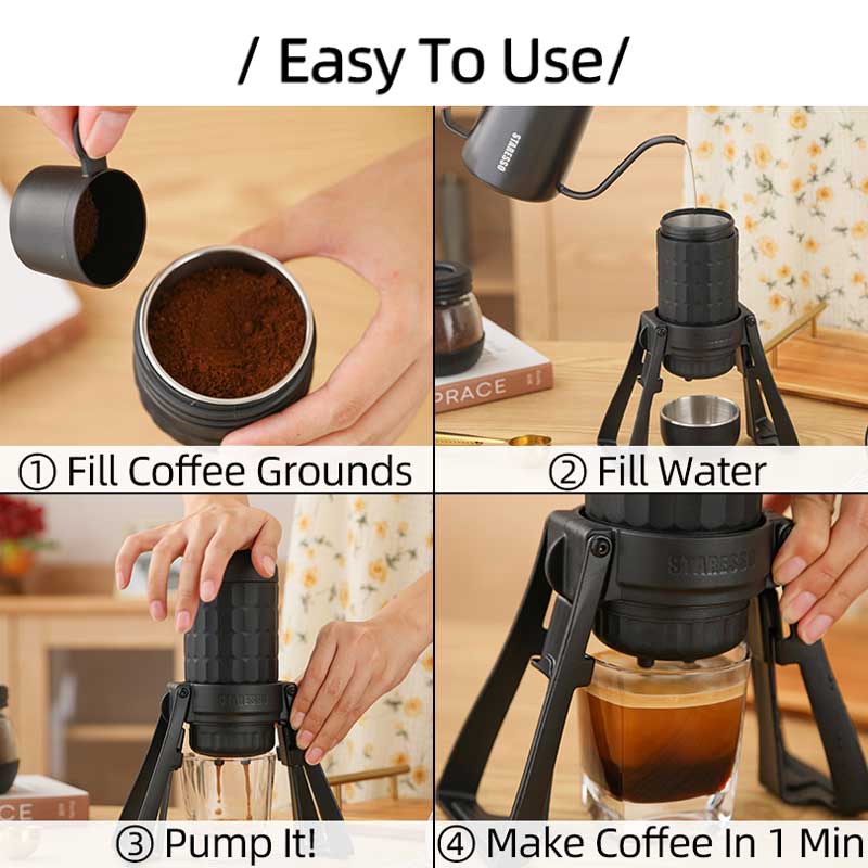 STARESSO Louisiana RESbucMirag - Coffee Equipment Camping avis et prix